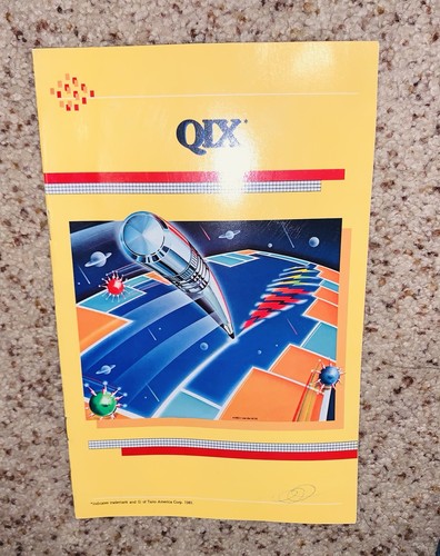 Atari 400/800 Computer - Qix manual Excellent Condition! | eBay