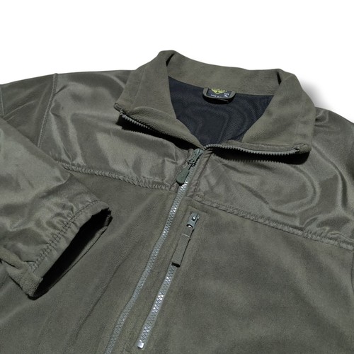 Condor Mens Army Green Alpha Micro Fleece Full Zip Warm Jacket Size XL