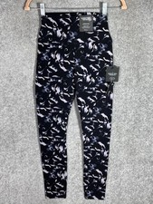 Simply VERA Vera Wang High Rise Live In Leggings Womens Sz Small Black Gray New