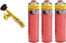 Rothenberger Multigas 300 Hot Pack L&ouml;tbrenner L&ouml;ten Schwei&szlig;en Gas Propan Butan