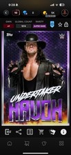 TOPPS WWE SLAM DIGITAL Undertaker HAVOK 25 Super Rare purple MOTION