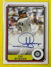 2025 Topps Heritage Jay Buhner Boardwalk & Baseball Auto