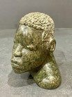 Vintage Zimbabwean Soapstone Shona Tribal Bust Statue Carving, Steven Jokonya? — photo 2