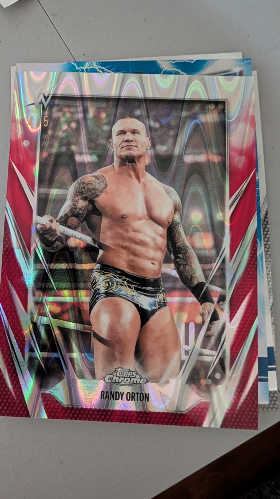 2026 Topps Chrome WWE Randy Orton Red Raywave  4/5