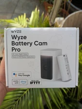 WYZE Battery Cam Pro Wireless Indoor/Outdoor Home Security Camera with 2K HD NEW
