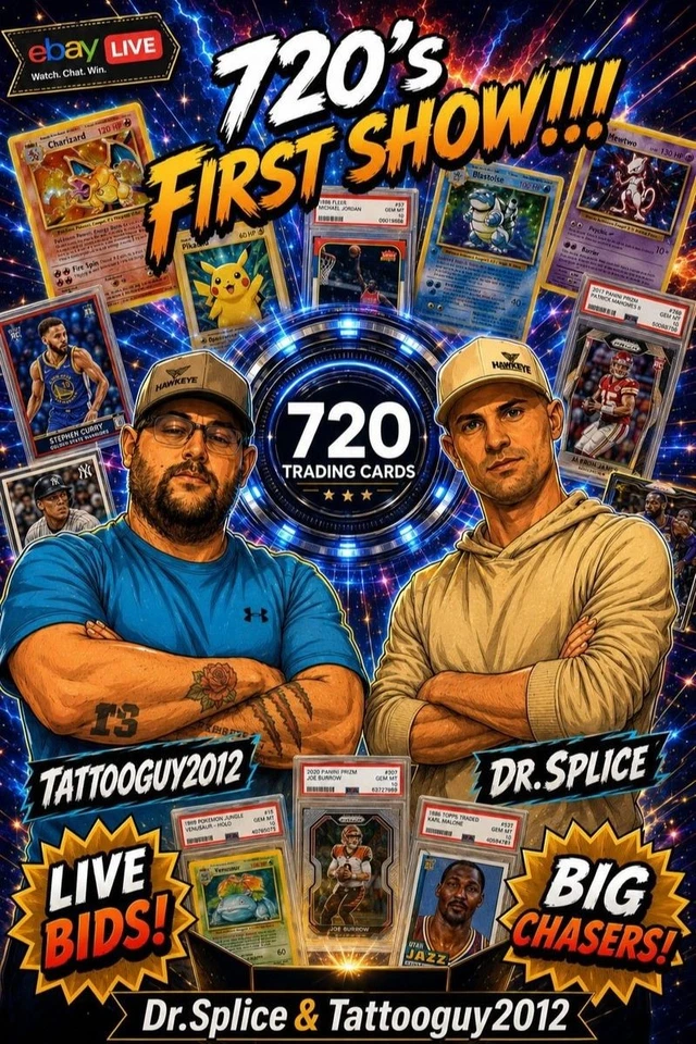 [Draft] 720's First Ebay Live