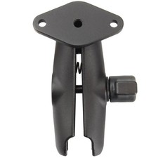 RAM-B-103-238U RAM Double Socket Arm with Diamond Plate - B ...