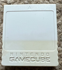 Grey Official Nintendo Gamecube Memory Card DOL-008 59 Block Vintage PAL