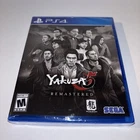 BRAND NEW YAKUZA 5 REMASTERED LIMITED RUN GAMES U.S. ESRB VERSION PS4!