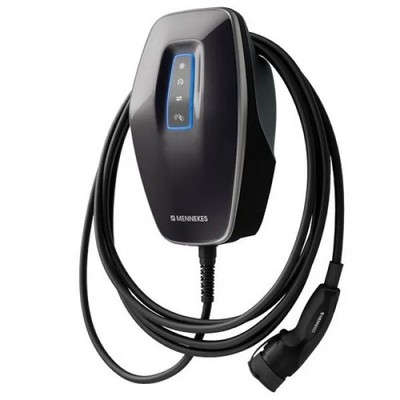 Mennekes Amtron 4You Wallbox 11kW Typ 2 7,5m RFID PV WLAN IP54 Schwarz