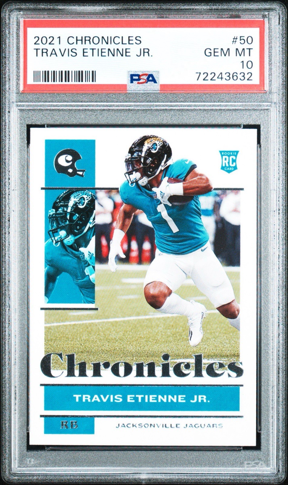 Travis Etienne Panini Chronicles #50 Base