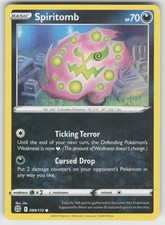 Spiritomb Common SWSH09: Brilliant Stars 089/172 NM