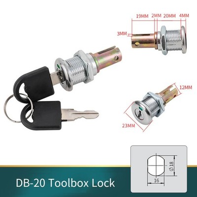Tool Cabinet Lock Auto Repair Tool Lock Linkage Steel Drawer Lock Copper Core
