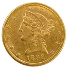1892-CC Liberty Half Eagle — photo from another recent sale