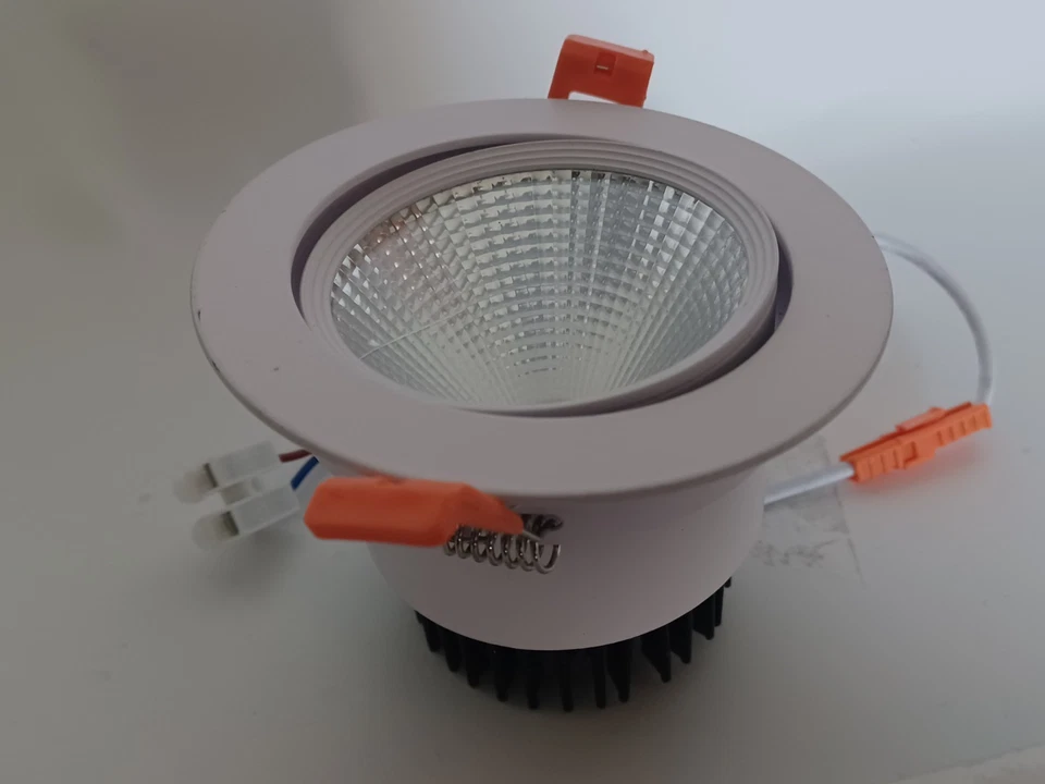 3.35inch LED Dimmable Downlight, 9W COB Recessed Ceiling Light, Daylight Whit... - Image 4 of 4