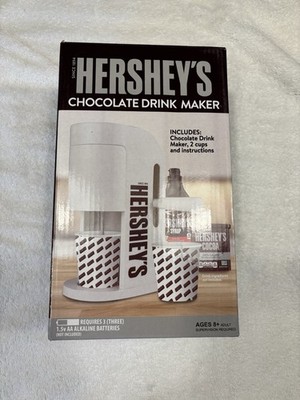 Hershey s Chocolate Drink Maker - Open Box but Unused! Includes 2 Paper Cups