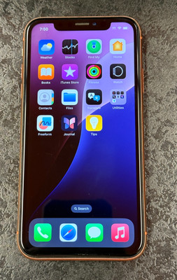 Apple iPhone XR 128GB Coral Unlocked Smartphone (Read Desc)