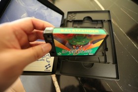 [MINT] MSX Salamander boxed cartridge + Manual (Made in Japan)