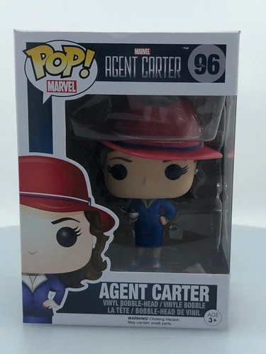 Funko POP! Televisión Marvel's Agents of SHIELD Agent Peggy Carter #96 DAÑADO