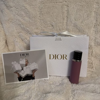 Dior Travel Spray Case Purple Leather