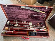 Wooden Bassoon. Lyon brand, Made in USA