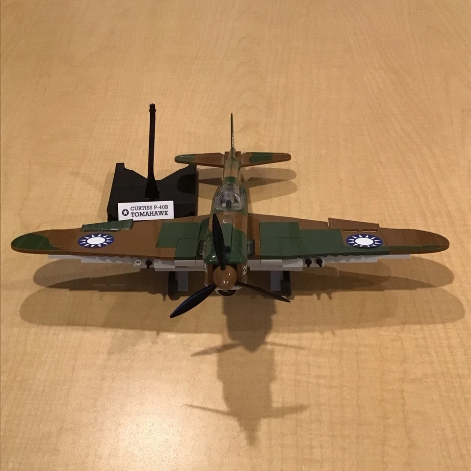 COBI 5527 - Curtiss P-40B Tomahawk - Incompleto - Vendedor de EE. UU. Foto 4 de 4