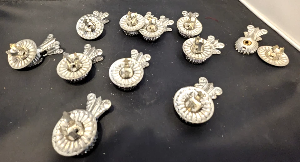 Lote de 40+ candelabros de metal con clip para árbol de Navidad piña ángel Foto 4 de 4