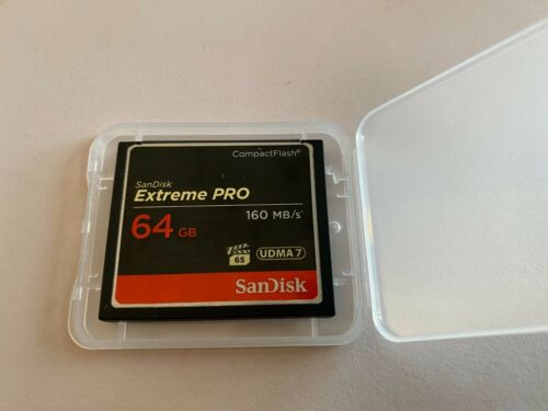 SANDISK EXTREME CF CARDS - 64GB, 32GB, 16GB  - Picture 1 of 4