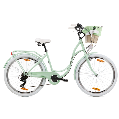 Goetze Mood 26 Zoll City Bike, Damenfahrrad, 6-Gang, LED-Lichter, V-Brake, Korb! - Bild 82 von 92