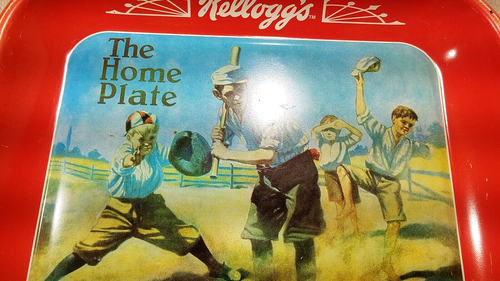 DE COLECCIÓN KELLOGGS REPO 1912 REDDYS GRAN DIAPOSITIVA PARA EL PLATO DE CASA BANDEJA DE SERVICIO DE METAL - Imagen 18 de 24