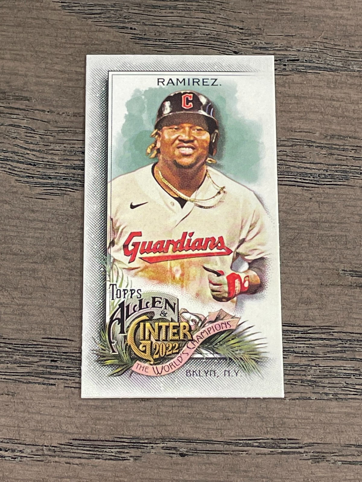 2022 Topps Allen & Ginter Mini Jose Ramirez #87 Cleveland Guardians