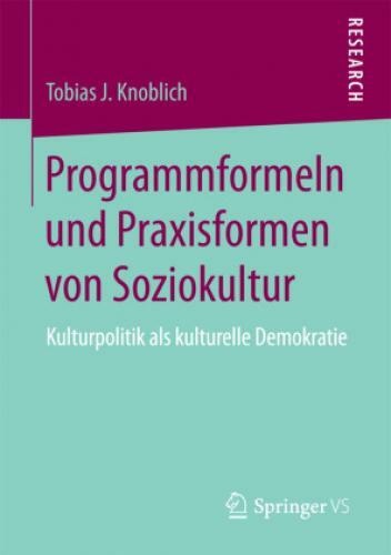 Thumbnail - Programmformeln Und Praxisformen Von Soziokultur Kulturpolitik Als