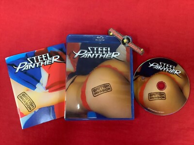 Steel Panther British Invasion Blu Ray Used Piranha Records