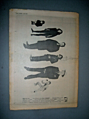 Sounds Magazine July 22 1978 Oversize Newsprint VG The Stranglers