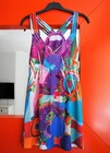 DESIGUAL Sleeveless Colorful Spaghetti Strap Tank Top Blouse