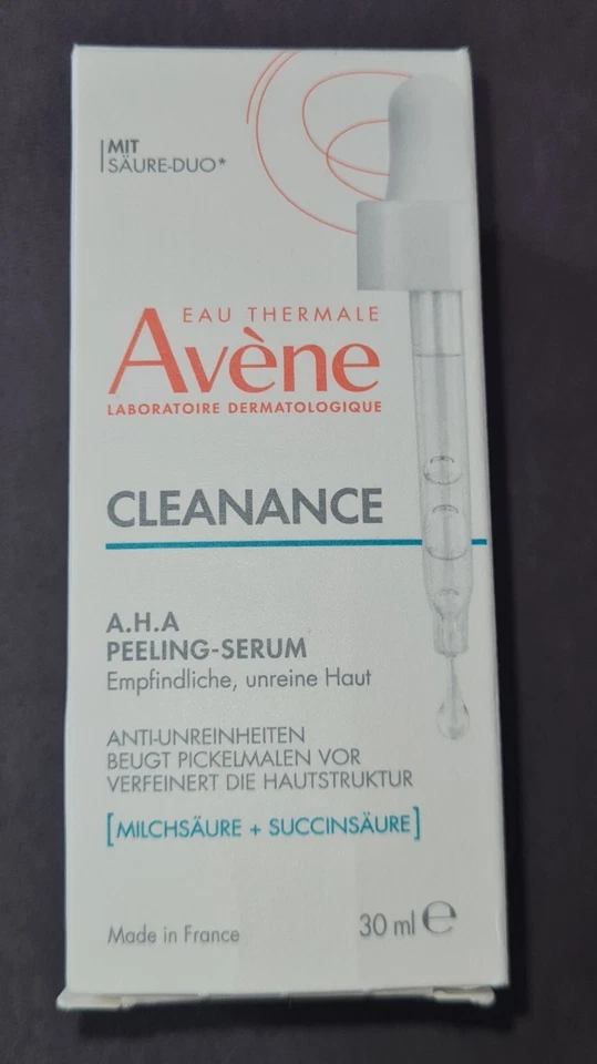 30ml Avene_Cleanance A.H.A Peeling-Serum_Erwachsenen Akne_Pickelmale_NEU_OVP - Bild 2 von 4