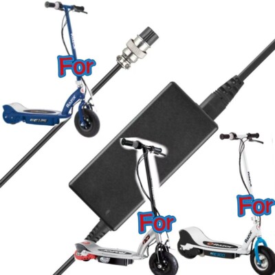  24V 2A AC Adapter for Razor E300 E125 Electric Scooter