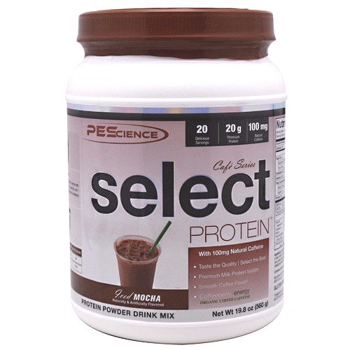 PEScience Select Cafe Premium Whey & Casein Protein Coffee, 20 Serves