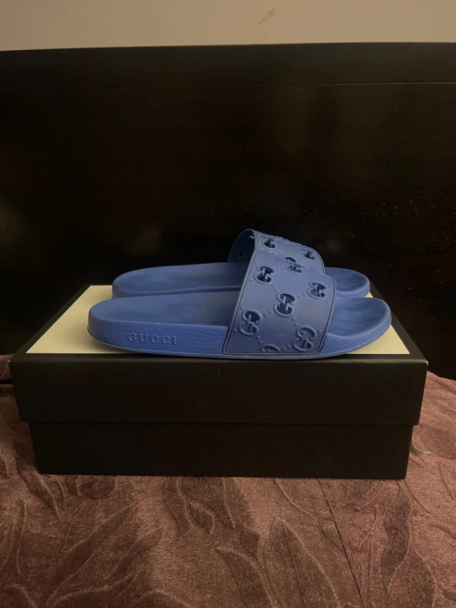 Gucci mens on sale pool slides