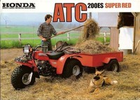Werkstatthandbuch Honda ATC 200ES Service Werkstatt PDF DVD Reparatur Englisc...