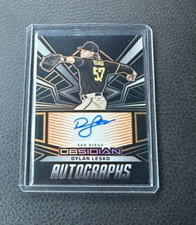 2023 Panini Chronicles Dylan Lesko Obsidian Orange Parallel Auto 28/35