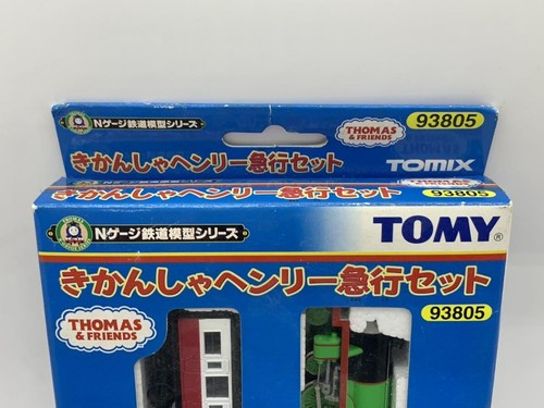 Thomas & Friends Henry Red EXPRESS COACH 93805 TOMIX N Scale TOMYTECH Motor OK - Picture 6 of 6
