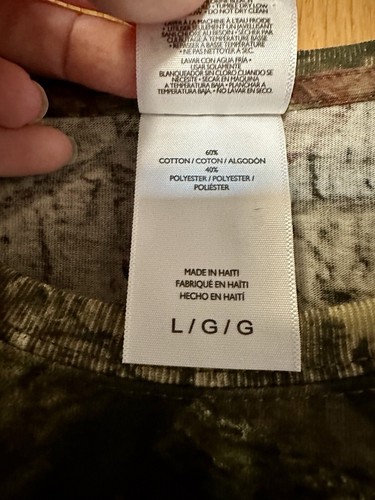 Neu mit Etikett Mossy Oak Break Up Infinity Camouflage Jagd Damen T-Shirt Gr. L - Bild 4 von 6