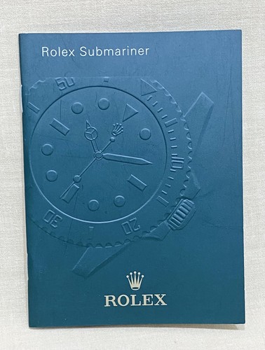 ROLEX Submariner (No Date) Booklet 2010 Manual Spanish 14060 114060 Steel OEM /