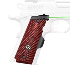 DARKFANG Compact/Full Size 1911 Laser Grip With Ambi Safety Cut, G10 1911 Laser