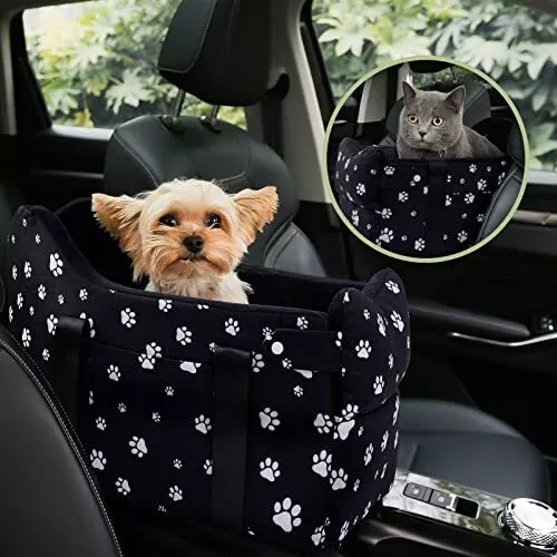 Console pet car seat small top