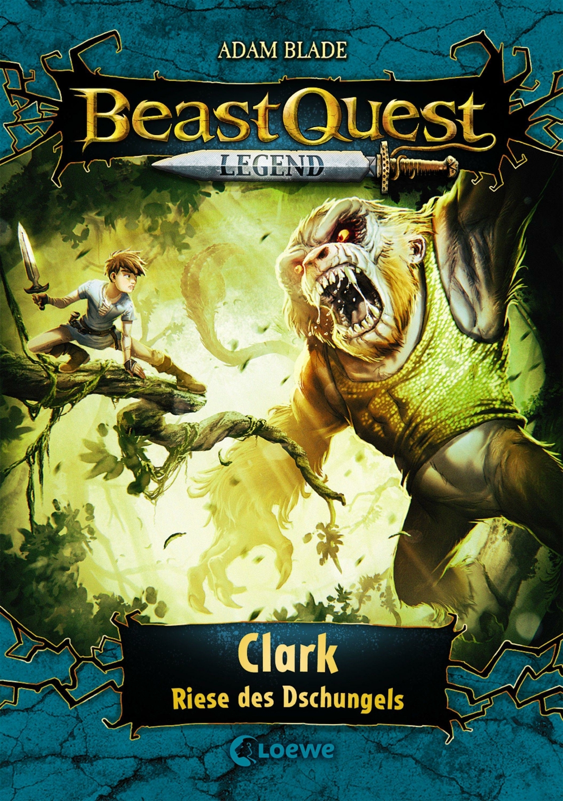 Thumbnail - Beast Quest Legend (band 8) - Clark, Riese Des Dschungels | Buch |
