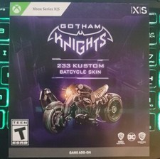 Gotham Knights 233 Kustom Batcycle Skin Xbox ...