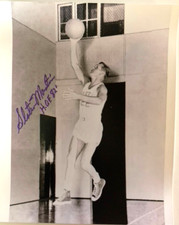 SLATER MARTIN   W/HOF '82 INSCR.   Minneapolis Lakers Signed B/W Photo #2  W/COA