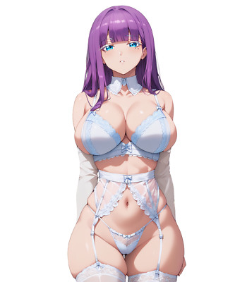 Mira Suou World's End Harem Anime Waifu Sticker 6'' Car Decal Weatherproof